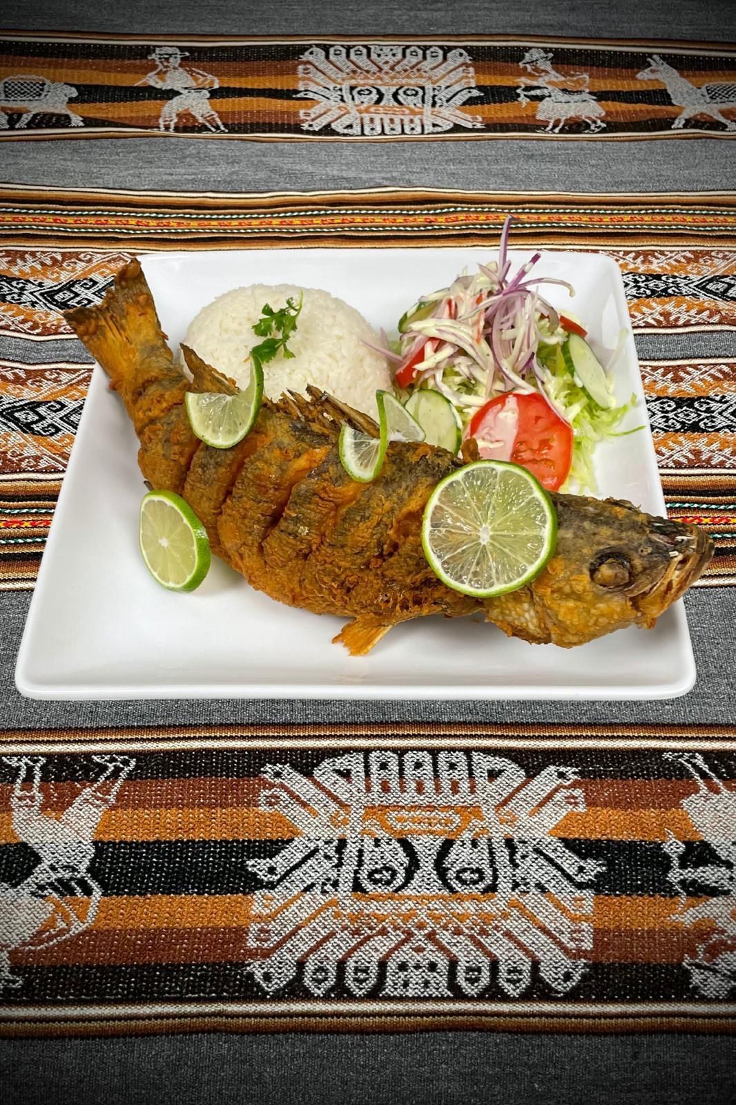 Pescado Frito at La Caleta Peruvian Restaurant in Gaithersburg, MD 20877 | YourMenu® Online Ordering
