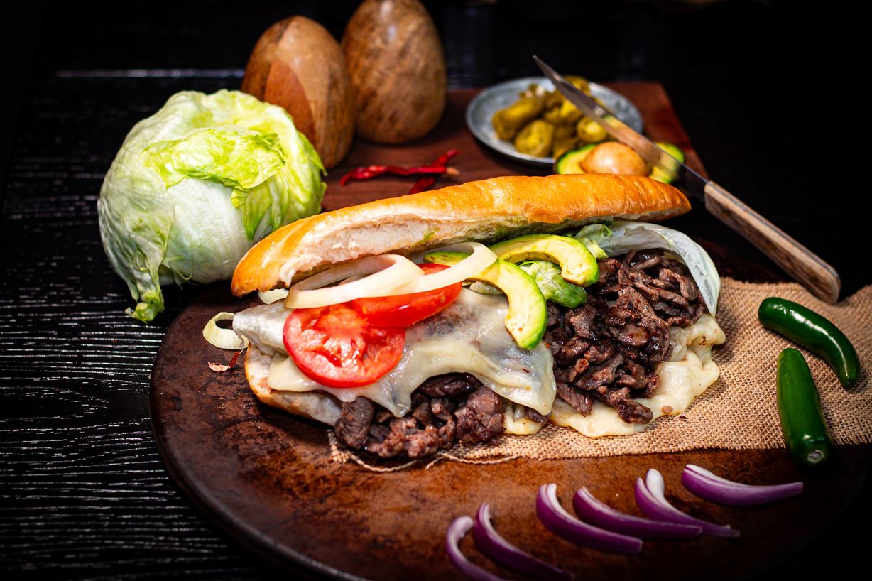 W Steak & Cheese Torta at Takito in HAGERSTOWN, MD 21740 | YourMenu® Online Ordering