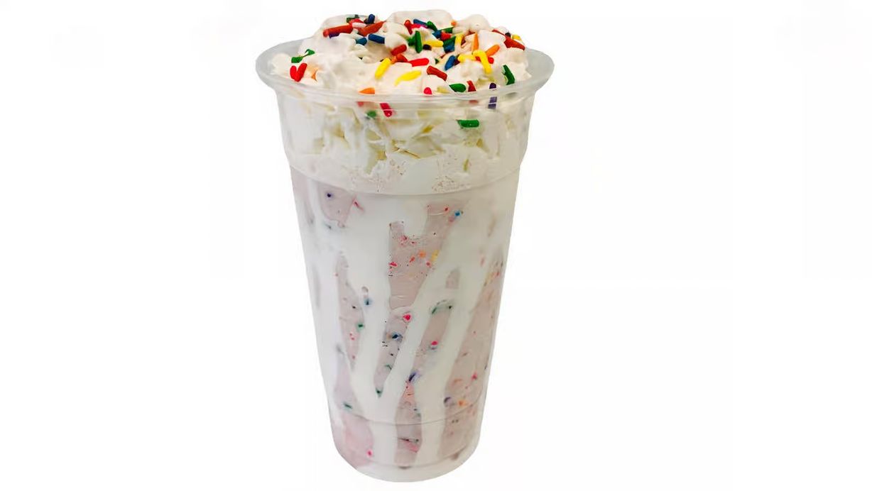 Birthday Cake Shake at Swirls Frozen Yogurt in Palm Springs, FL 33461 | YourMenu® Online Ordering