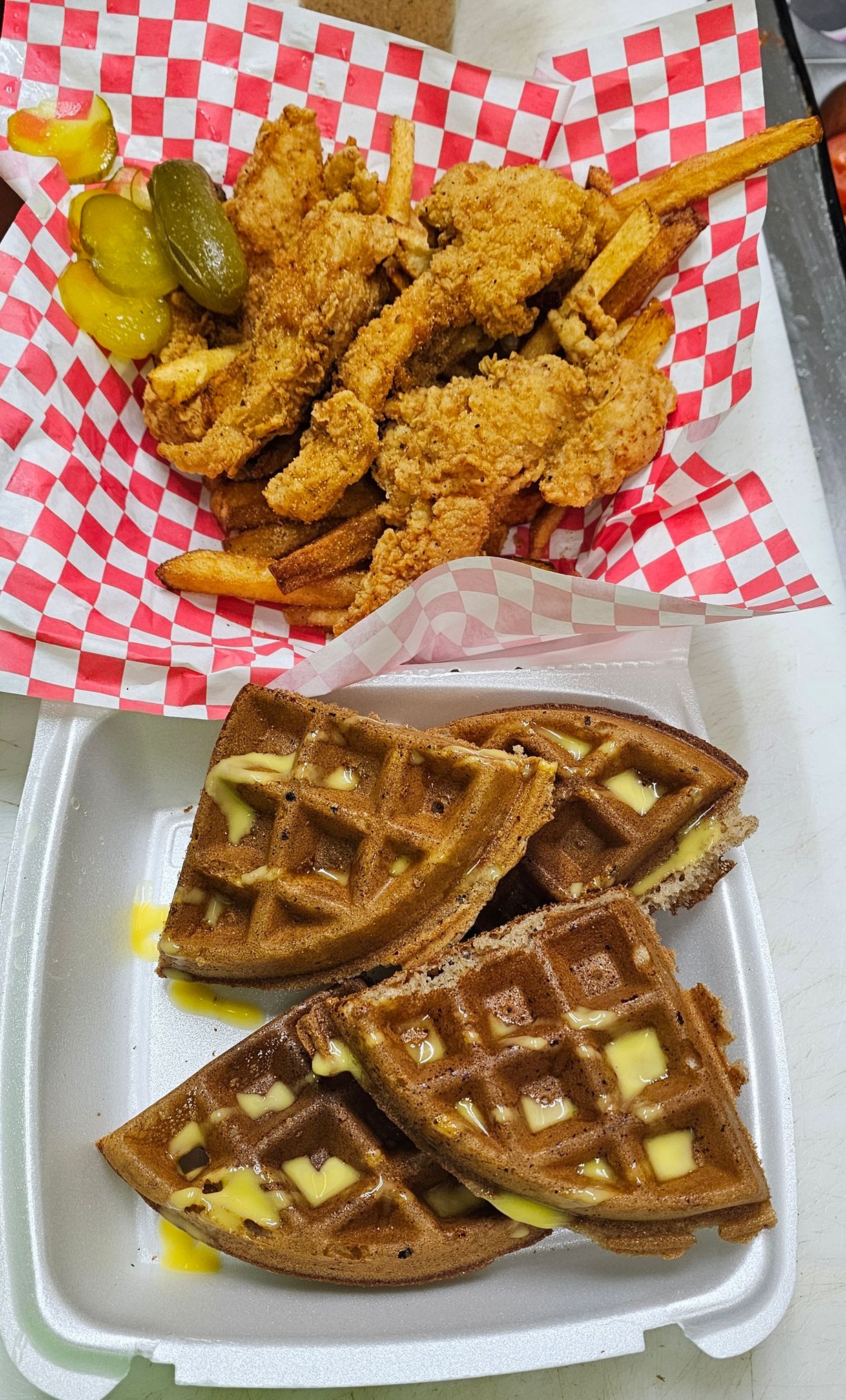 9 Tenders at BIG BOIS CHICKEN N WAFFLES in Mesquite, TX 75150 | YourMenu® Online Ordering