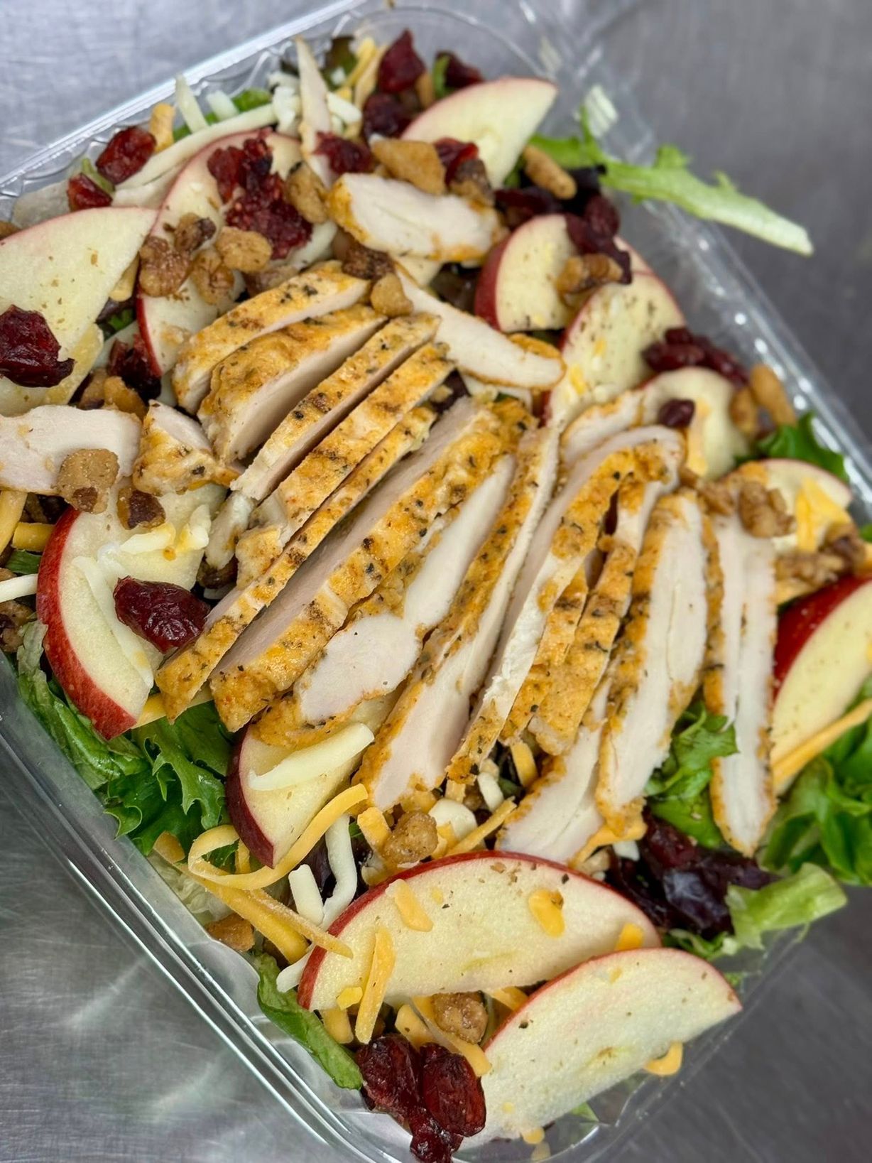 Apple, Walnut Grilled Chicken Salad at Scicchitano's Buono Pizza & Catering in KULPMONT, PA 17834 | YourMenu® Online Ordering
