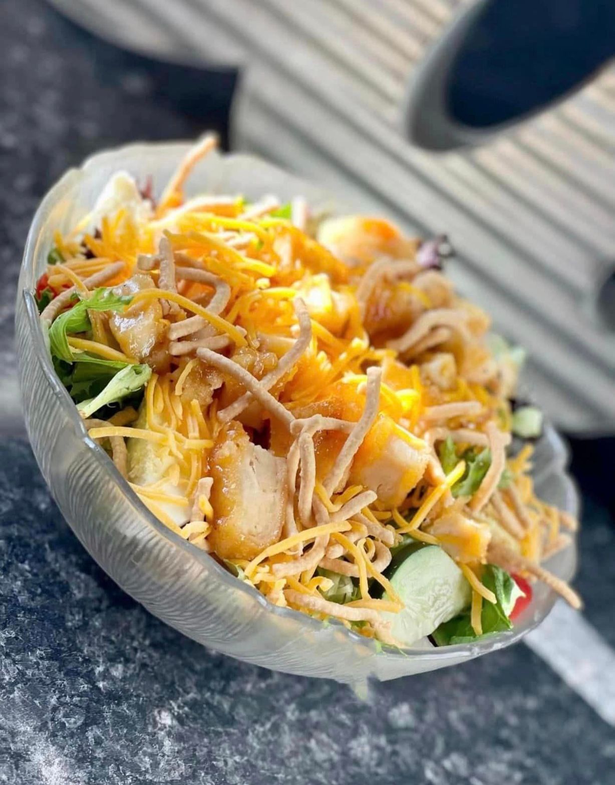 Asian Chicken Salad at Scicchitano's Buono Pizza & Catering in KULPMONT, PA 17834 | YourMenu® Online Ordering