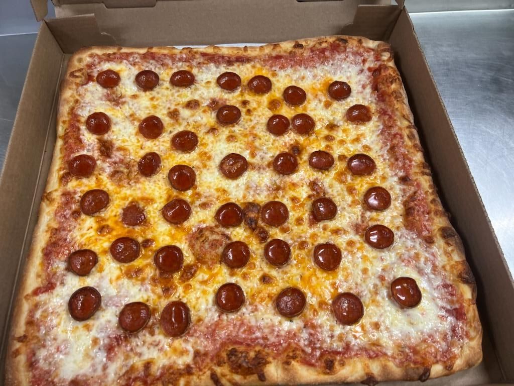 Square Mike's Hot Honey with cup & Char Pepperoni at Scicchitano's Buono Pizza & Catering in KULPMONT, PA 17834 | YourMenu® Online Ordering