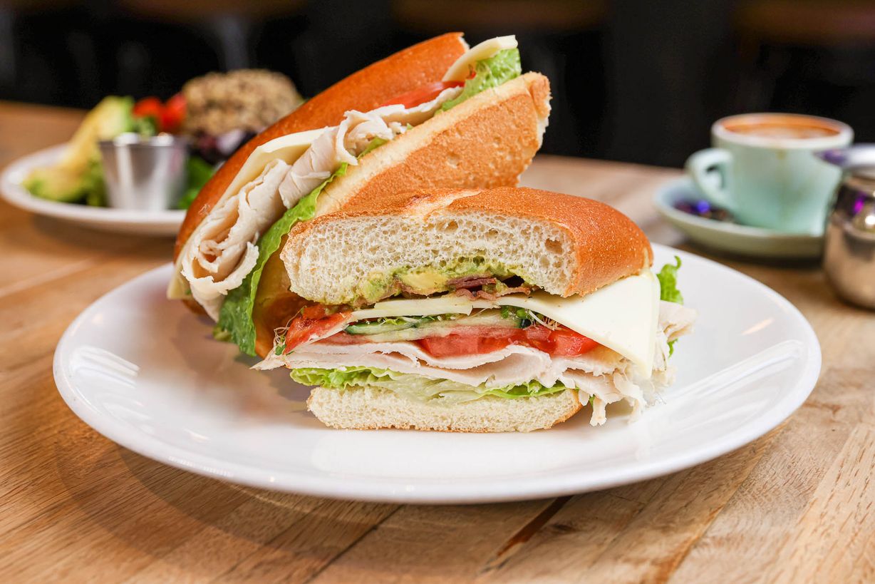Oakland Turkey Club Sandwich at Oakland Coffee & Juice Bar in Oakland Park, FL 33334 | YourMenu® Online Ordering