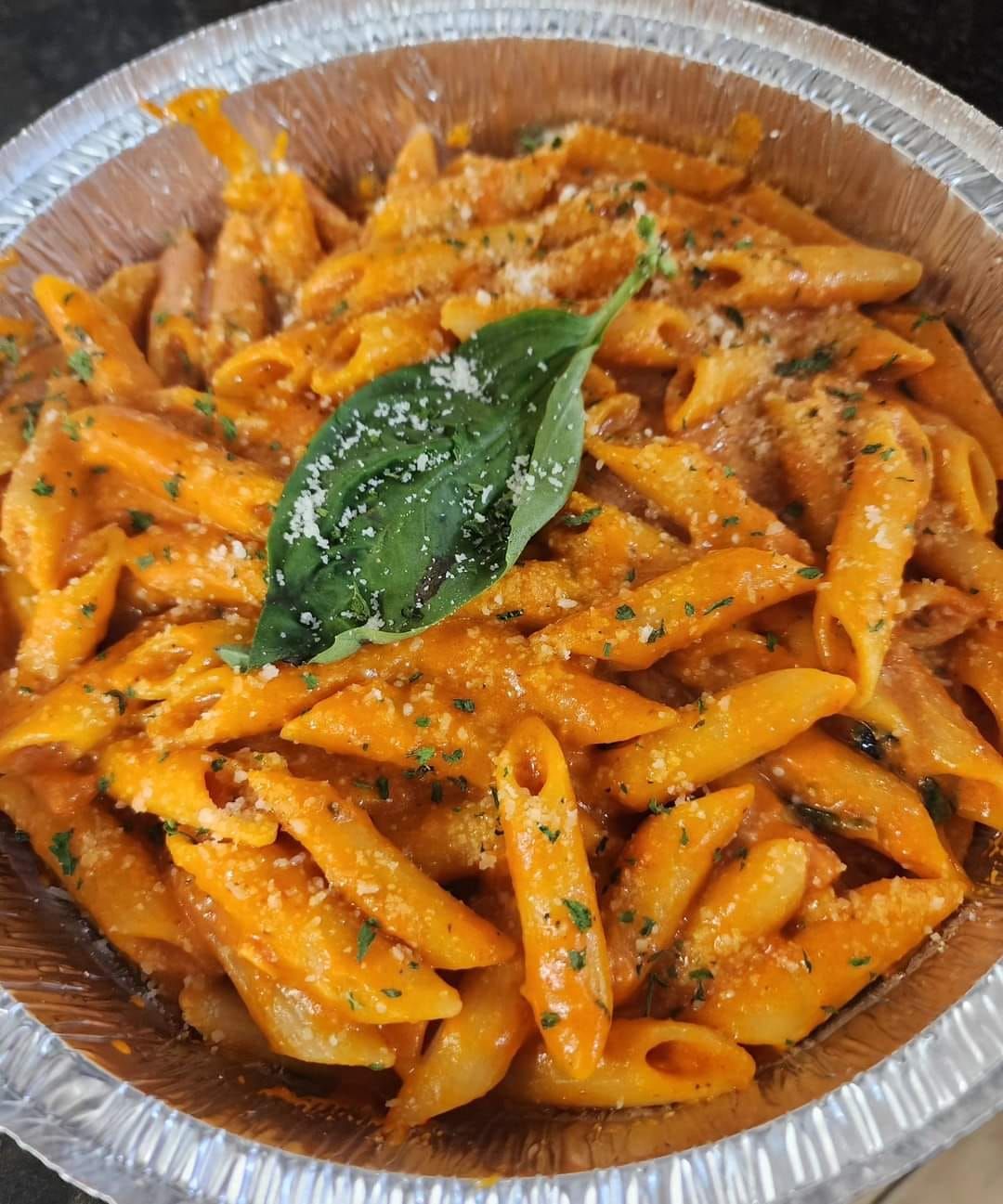 Penne Alla Vodka Chicken \ Shrimp Or Meatballs at JERSEY HUSTLE GATLINBURG in Gatlinburg, TN 37738-5656 | YourMenu® Online Ordering