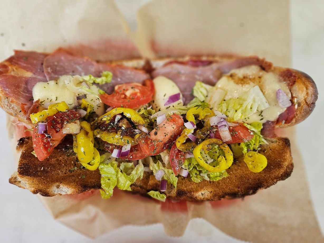 Prosciutto & Mozz Hoagie at JERSEY HUSTLE GATLINBURG in Gatlinburg, TN 37738-5656 | YourMenu® Online Ordering