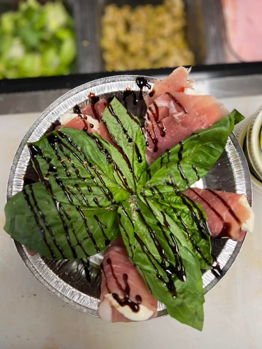 Prosciutto Mozzarella Salad at JERSEY HUSTLE GATLINBURG in Gatlinburg, TN 37738-5656 | YourMenu® Online Ordering