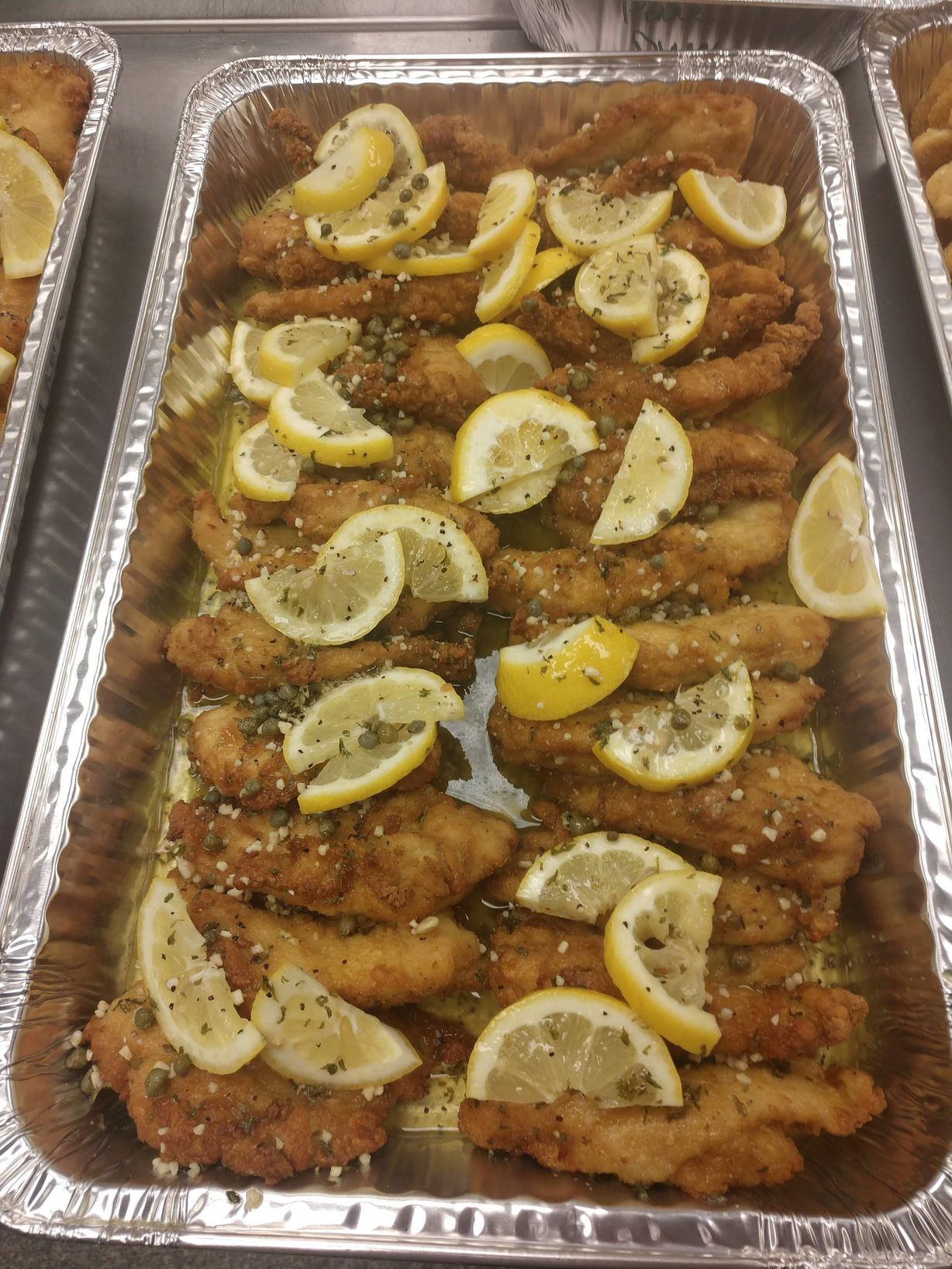 Chicken picatta   at Scicchitano's Catering in Coal Township, PA 17866 | YourMenu® Online Ordering