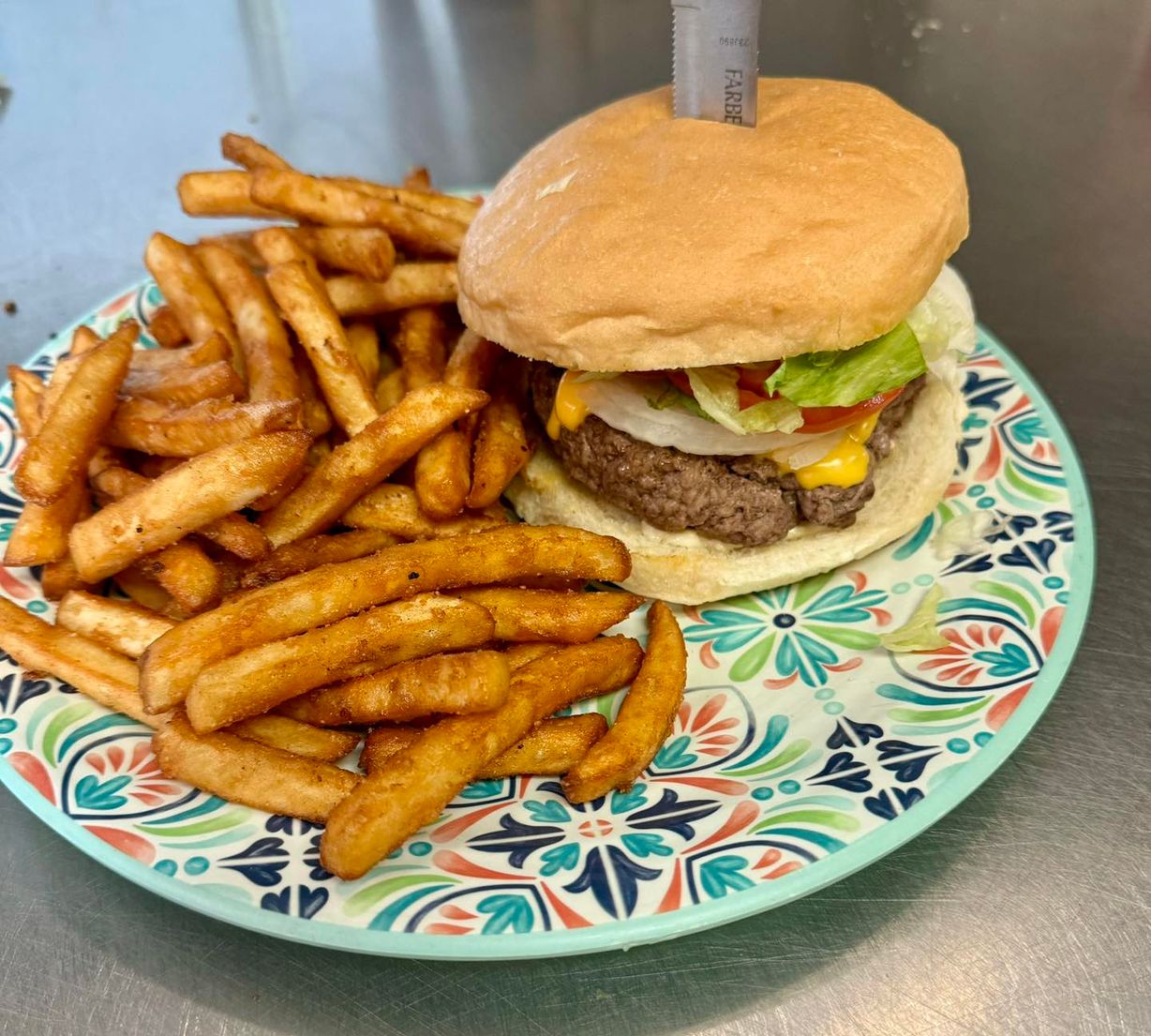 1/4 Lb Cheeseburger at Clyde's Saloon in Cadogan, PA 16212 | YourMenu® Online Ordering