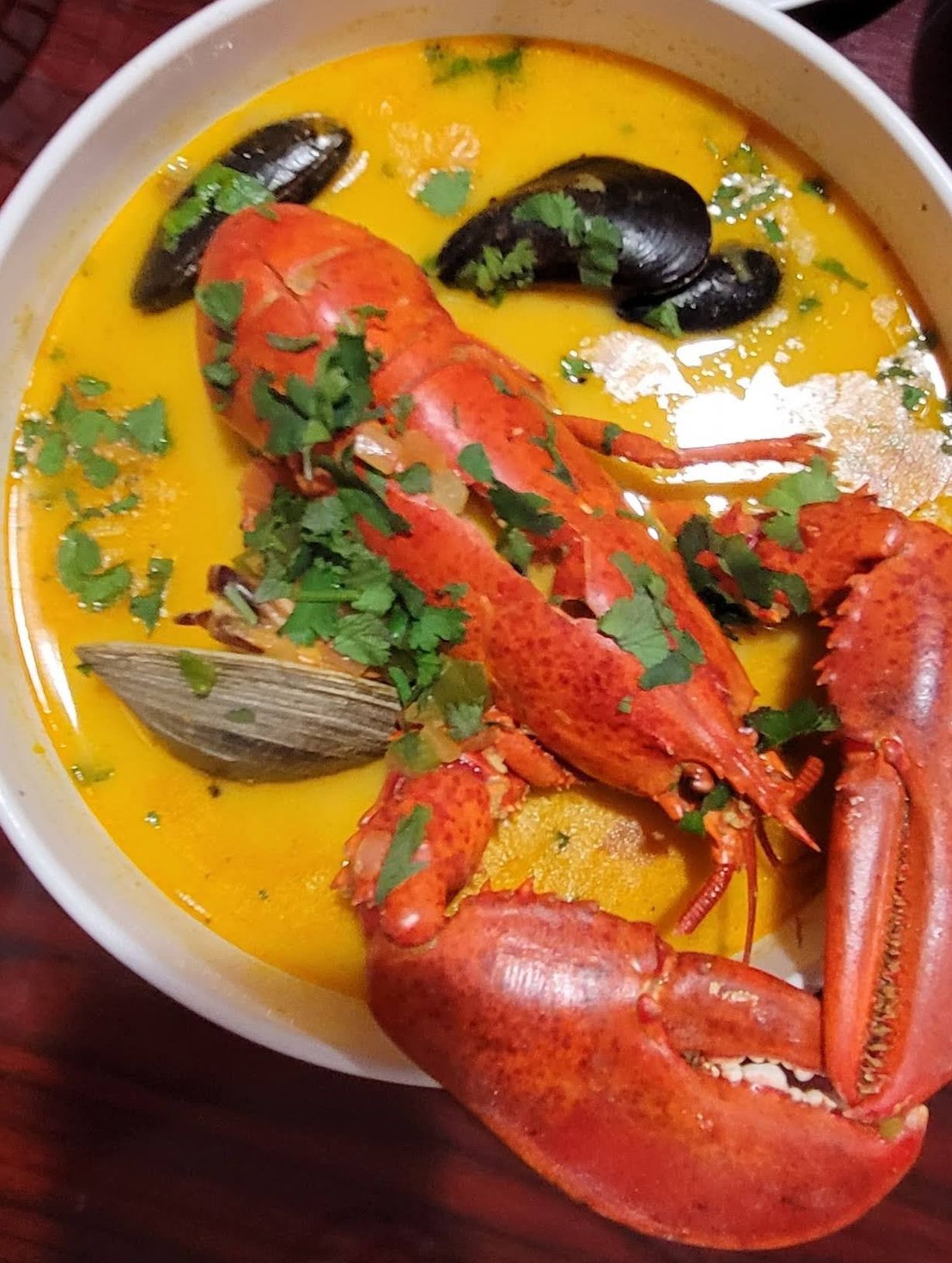 Mariscada con with lobster at Spencerville Deli in Spencerville, MD 20868 | YourMenu® Online Ordering