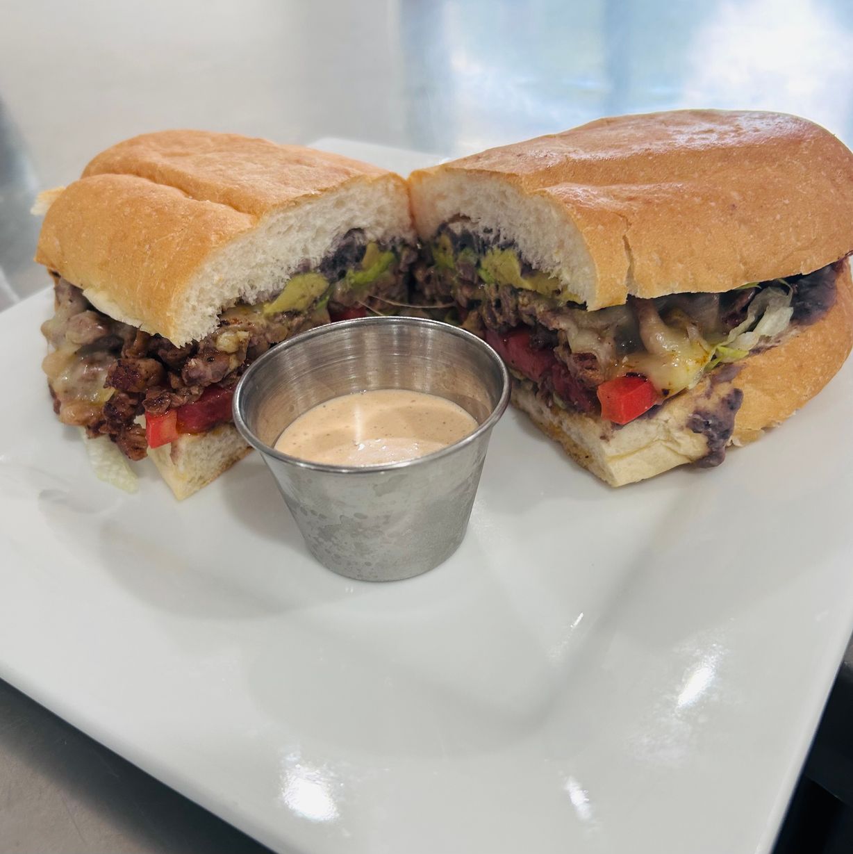 Steak torta at JD SABOR REAL in Woodstock, GA 30188 | YourMenu® Online Ordering