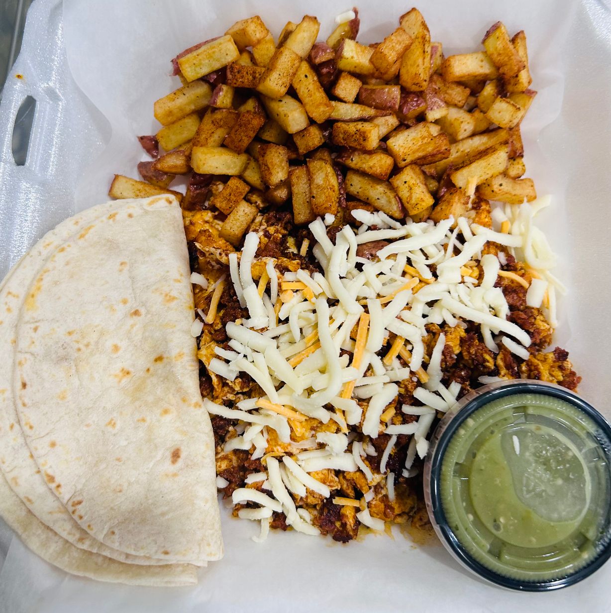 Mexican chorizo platter at JD SABOR REAL in Woodstock, GA 30188 | YourMenu® Online Ordering