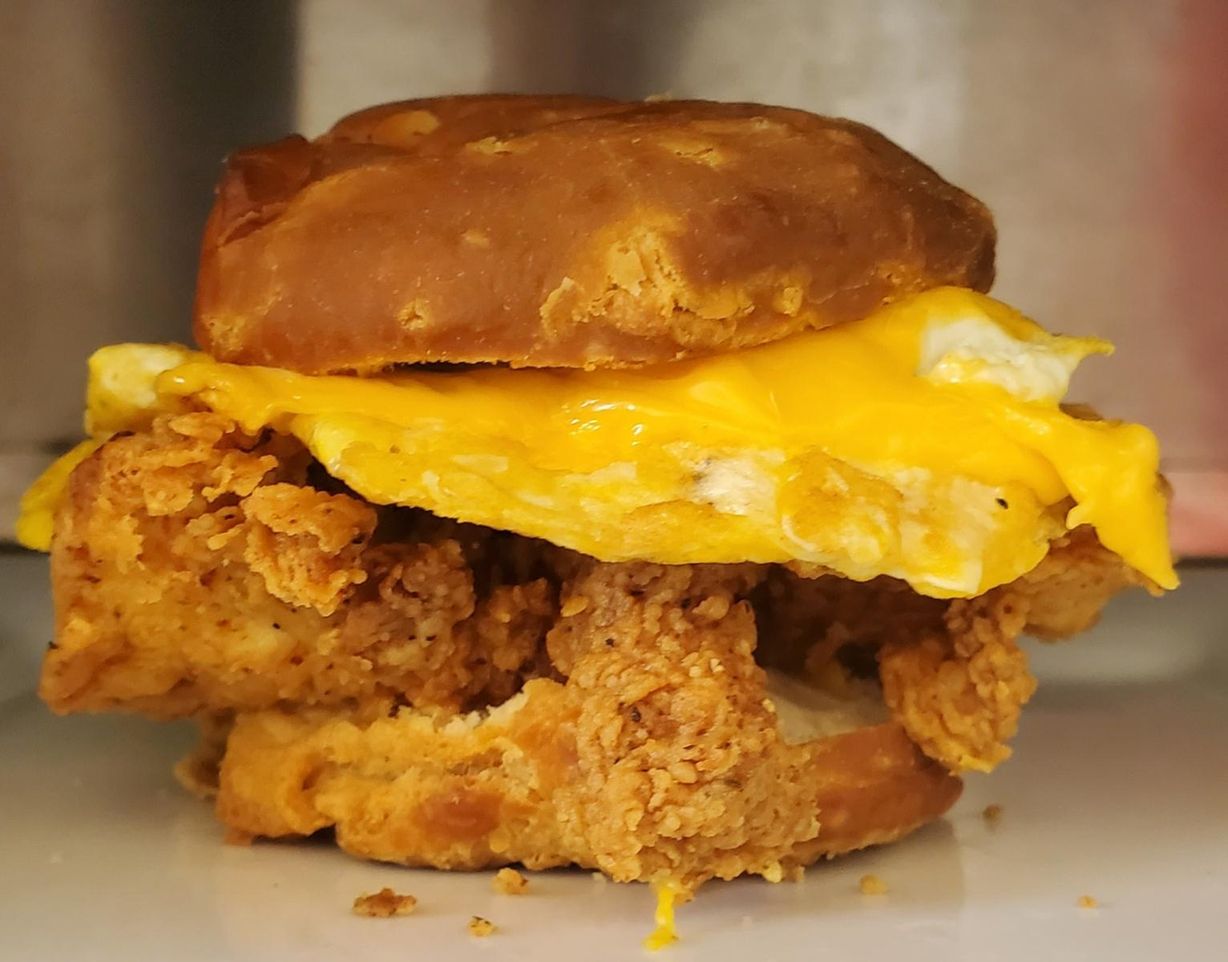 Fried Chicken Biscuit at JD SABOR REAL in Woodstock, GA 30188 | YourMenu® Online Ordering