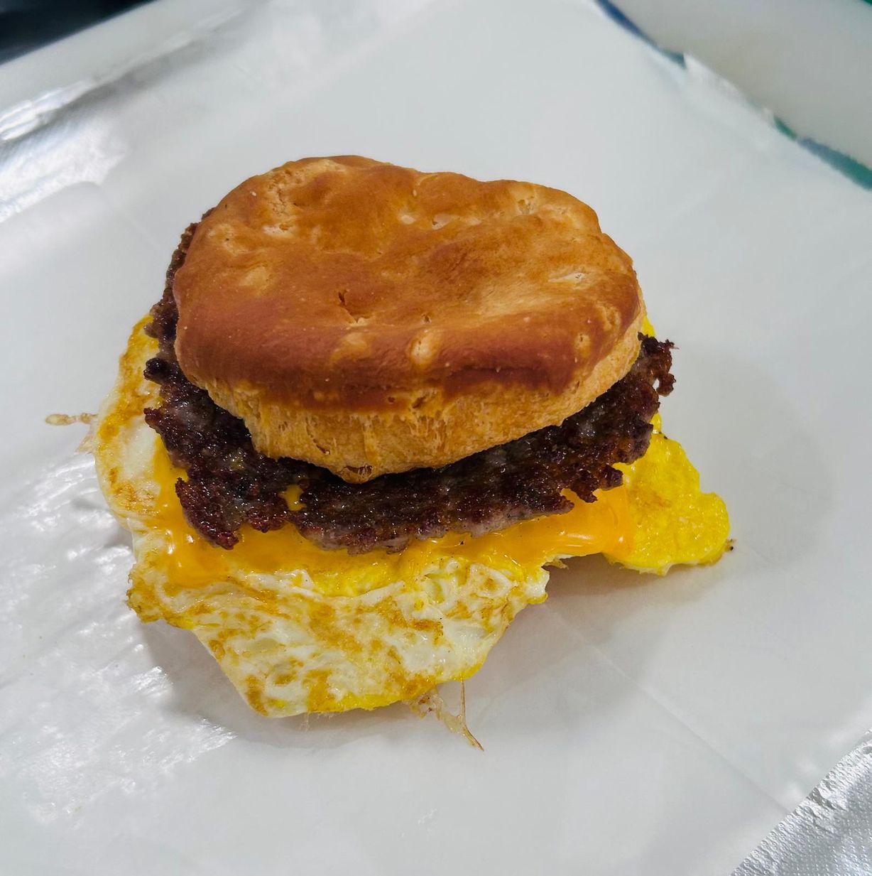 Sausage Biscuit at JD SABOR REAL in Woodstock, GA 30188 | YourMenu® Online Ordering
