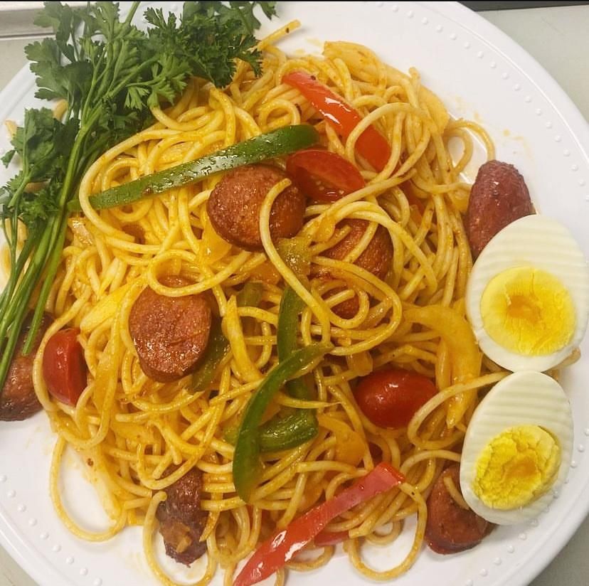 Haitian Spaghetti at Bon Bagay Restaurant in Miami, FL 33161 | YourMenu® Online Ordering