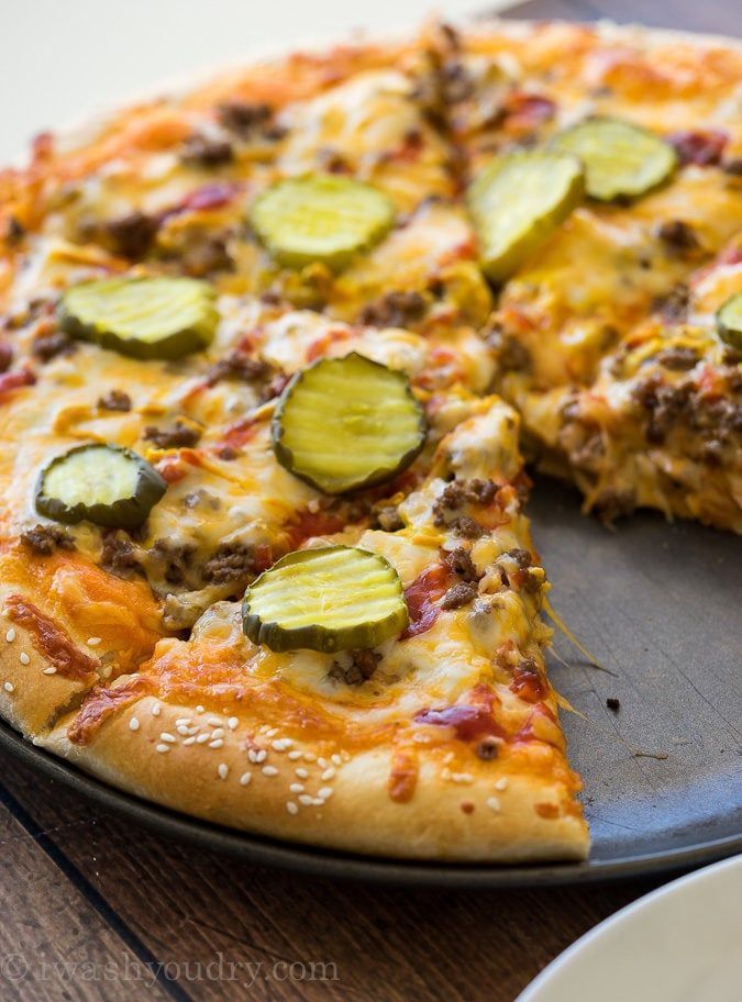 CHEESEBURGER PIZZA-14" at Berky's Pizza, Ice Cream, & More in Karns City, PA 16041 | YourMenu® Online Ordering