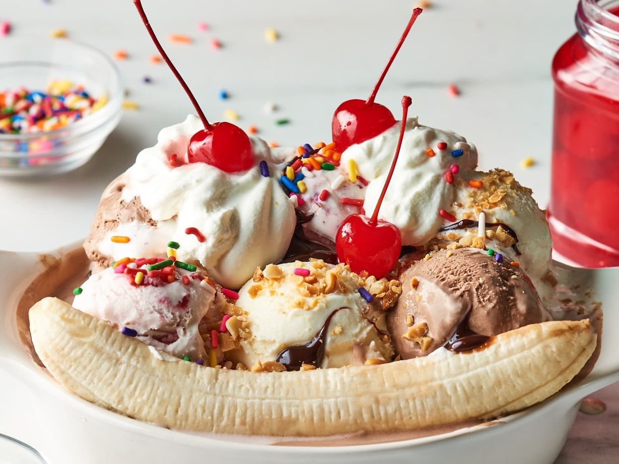 BANANA SPLIT at Berky's Pizza, Ice Cream, & More in Karns City, PA 16041 | YourMenu® Online Ordering