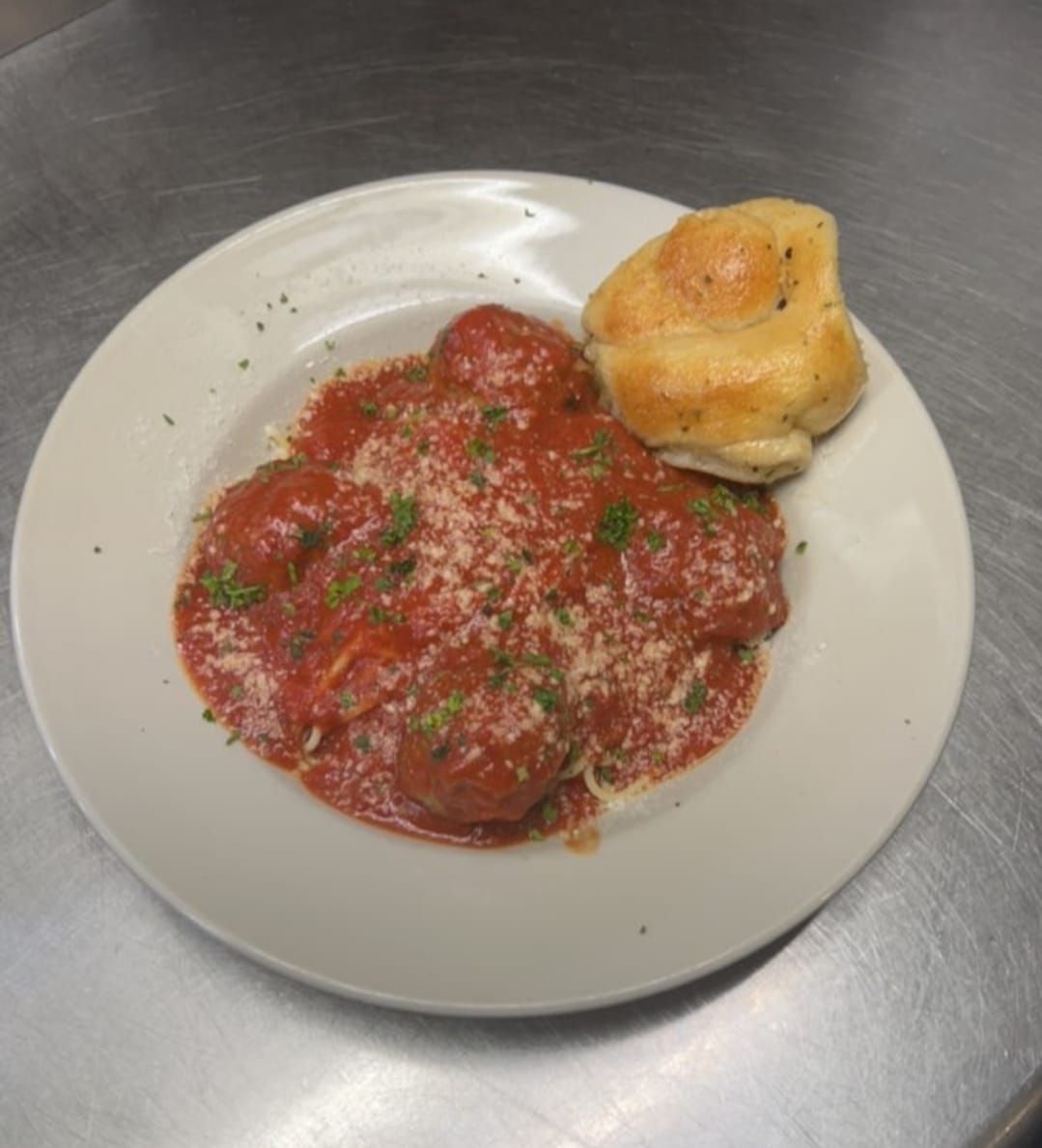 Kids Spaghetti W\ Meatballs at JERSEY HUSTLE ON 66 in SEVIERVILLE, TN 378765561 | YourMenu® Online Ordering