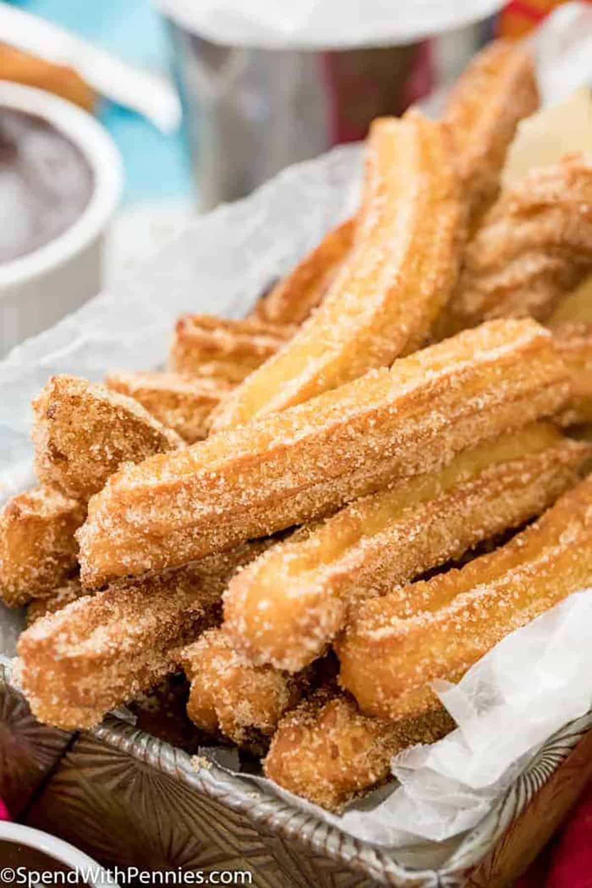 Churros regulares at Sabor Azteca Restaurant in Gaithersburg, MD 20877 | YourMenu® Online Ordering