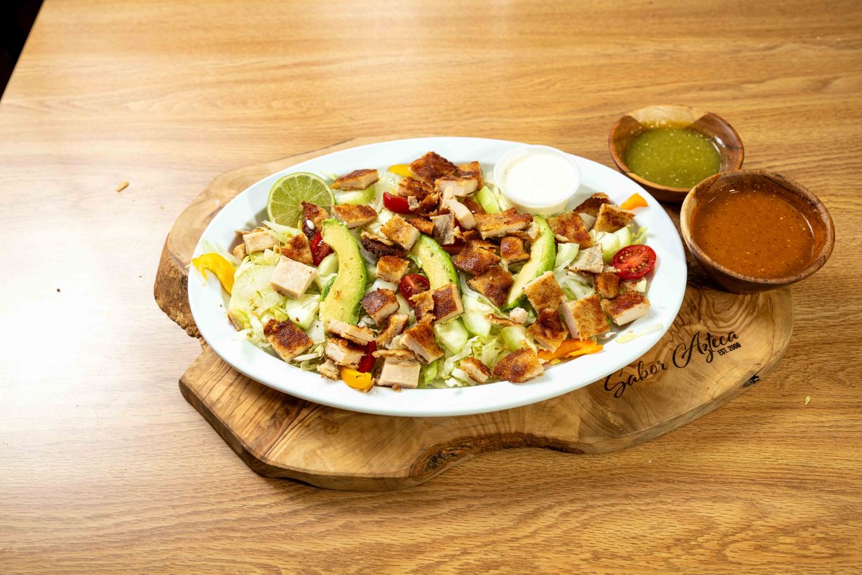 Ensalada de Pollo at Sabor Azteca Restaurant in Gaithersburg, MD 20877 | YourMenu® Online Ordering