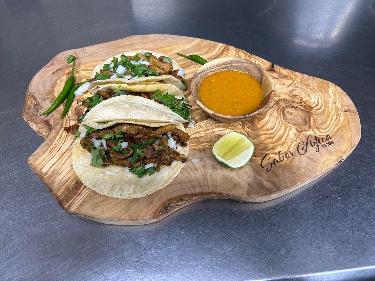 Tacos al Pastor at Sabor Azteca Restaurant in Gaithersburg, MD 20877 | YourMenu® Online Ordering