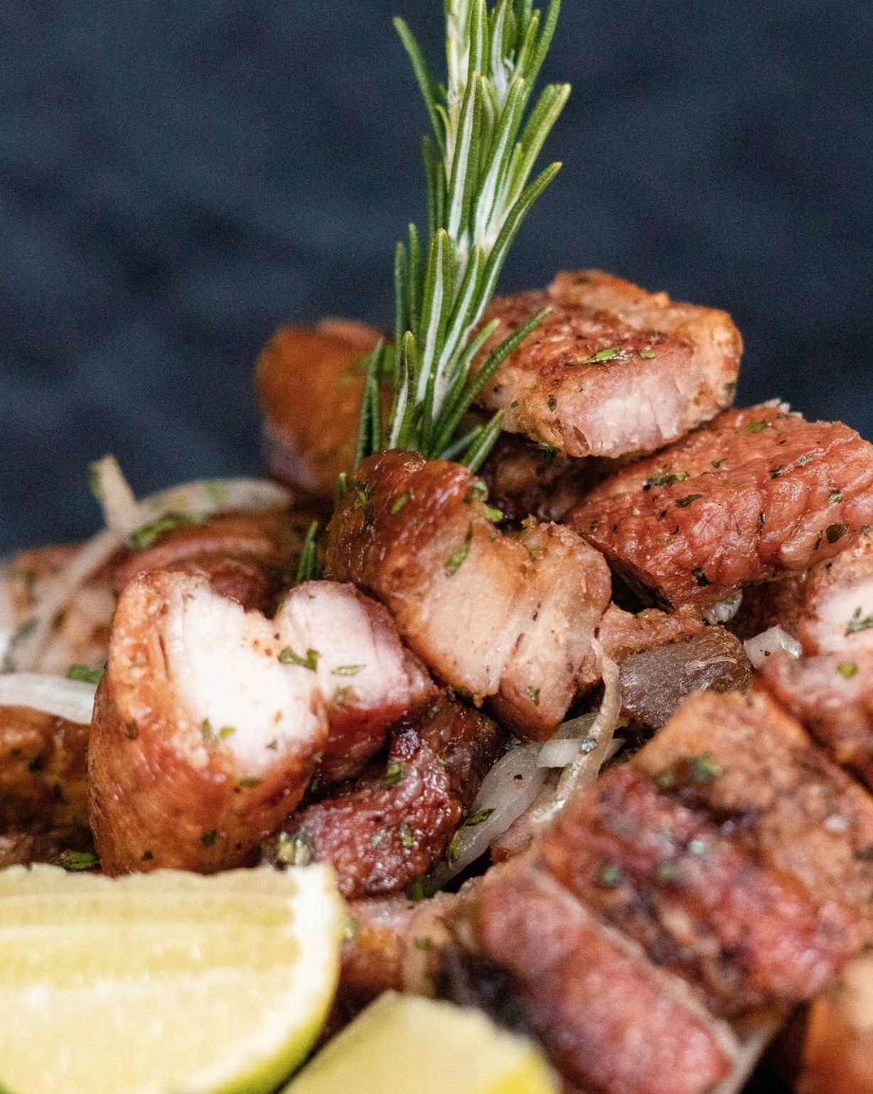 Chicharrones de cerdo con tostones at Bohio Latin Flavors in Margate, FL 33063 | YourMenu® Online Ordering