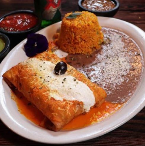 Chimichanga at Chelas Mexican Food & Bar in ROYAL PALM BEACH, FL 33411 | YourMenu® Online Ordering