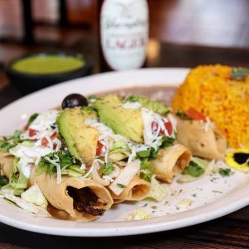 Flautas at Chelas Mexican Food & Bar in ROYAL PALM BEACH, FL 33411 | YourMenu® Online Ordering