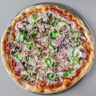 Lg. Asain Vegetable Pizza at Monti's Italian Pizzeria in FORT LAUDERDALE, FL 33309 | YourMenu® Online Ordering