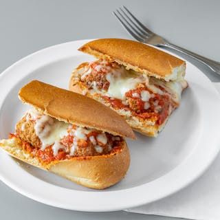 Meatball Parm Hero at Monti's Italian Pizzeria in FORT LAUDERDALE, FL 33309 | YourMenu® Online Ordering