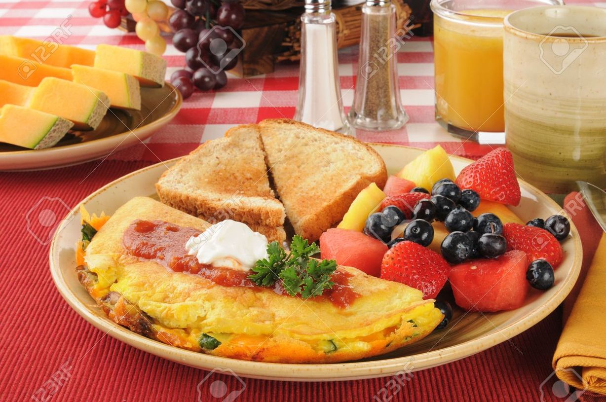Cheese and Vegetables  Omelette  at Atipicos Food in Riviera Beach, FL 33404 | YourMenu® Online Ordering