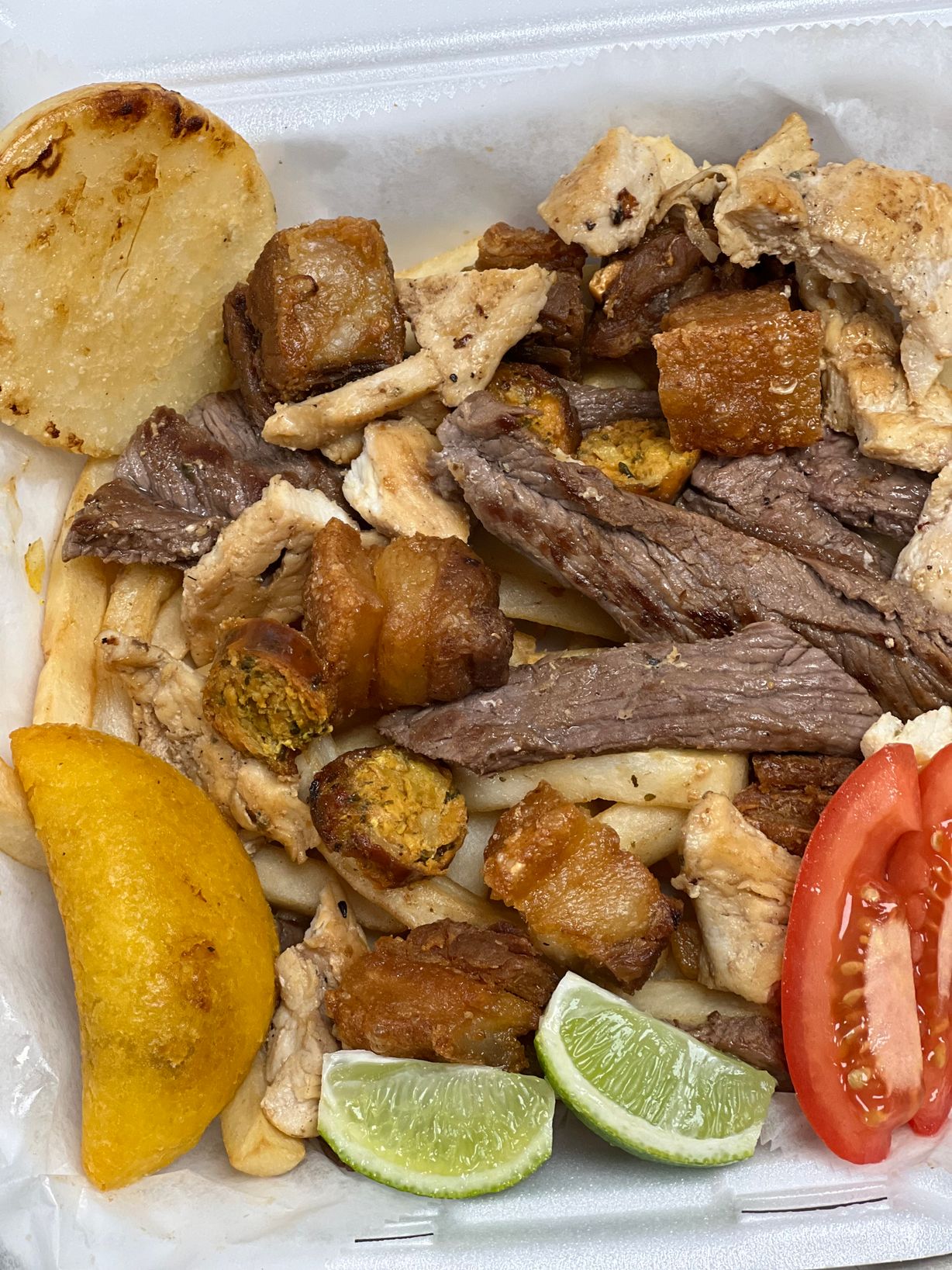 Personal Colombian Picada - Picada personal at Atipicos Food in Riviera Beach, FL 33404 | YourMenu® Online Ordering