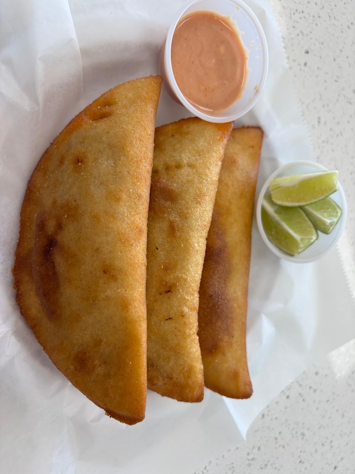 Empanada Venezolana Carne Mechada at Atipicos Food in Riviera Beach, FL 33404 | YourMenu® Online Ordering