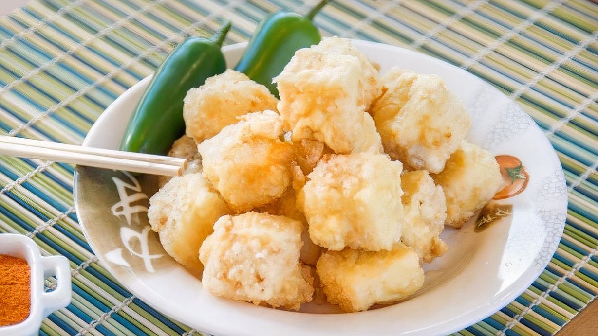 Fried Tofu at Jumbo Jumbo Chicken & Tea in Ellicott City, MD 21042 | YourMenu® Online Ordering