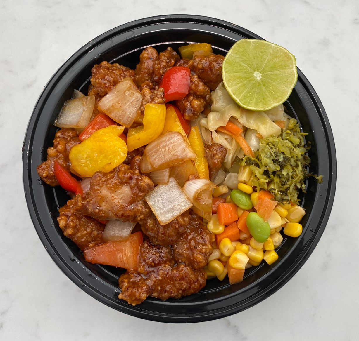 Lemon Chicken Rice Bowl "This" at Jumbo Jumbo Chicken & Tea in Ellicott City, MD 21042 | YourMenu® Online Ordering