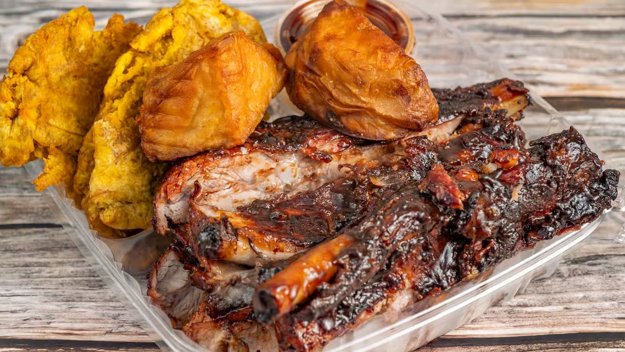 BBQ Pork Ribs Platter at PAUL'S UNIQUE GOURMET WP in West Palm Beach, FL 33409 | YourMenu® Online Ordering