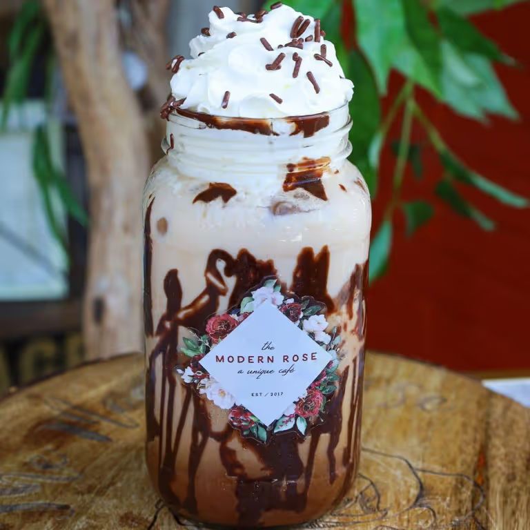 Almond Joy Latte at The Modern Rose (Delray) in Delray Beach, FL 33483 | YourMenu® Online Ordering
