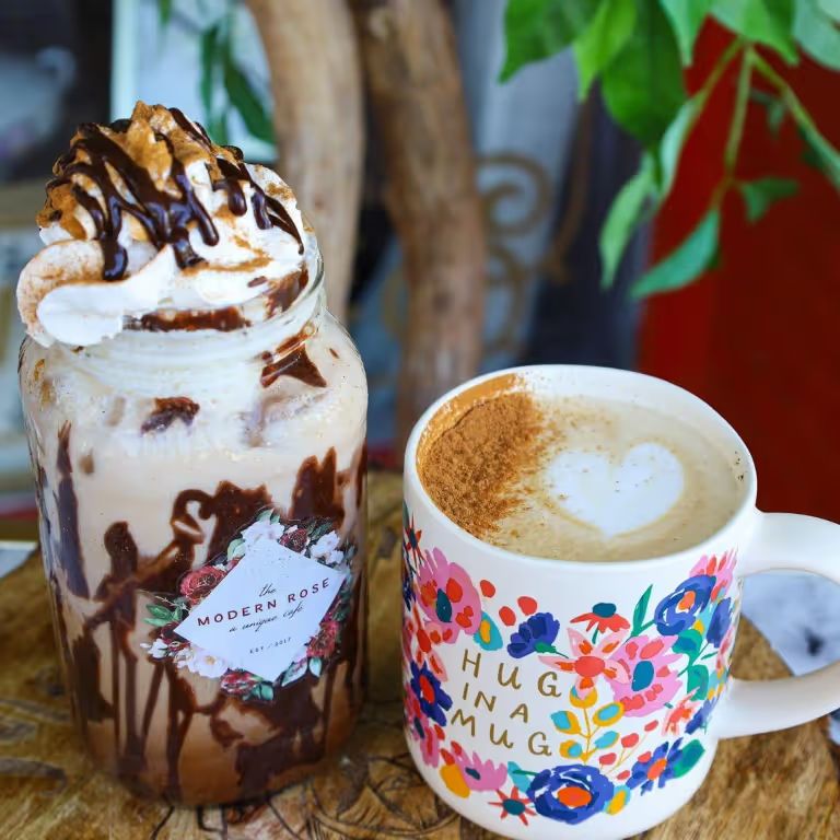 Cinnamon Mocha Latte at The Modern Rose (Delray) in Delray Beach, FL 33483 | YourMenu® Online Ordering