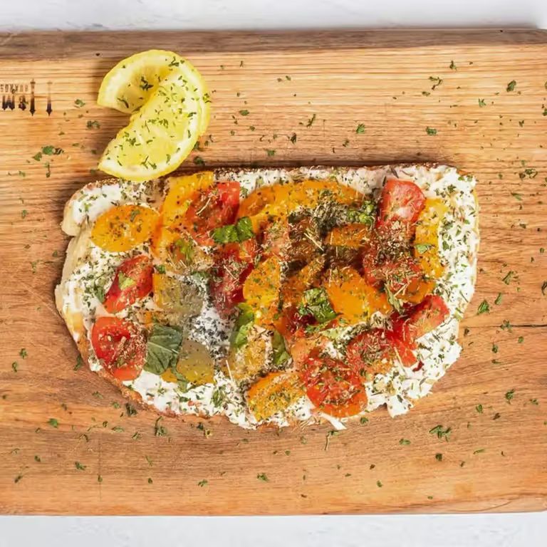 Vegan French Bruschetta at The Modern Rose (Delray) in Delray Beach, FL 33483 | YourMenu® Online Ordering