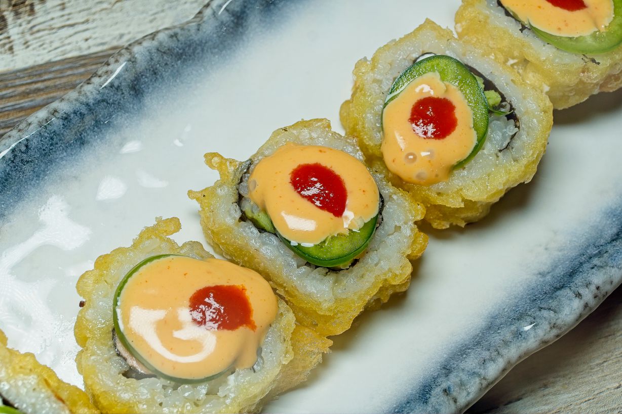 Baja Crispy Roll at Hibachi & Pho (Atl Sushi Pho) in Mulberry , GA 30019 | YourMenu® Online Ordering