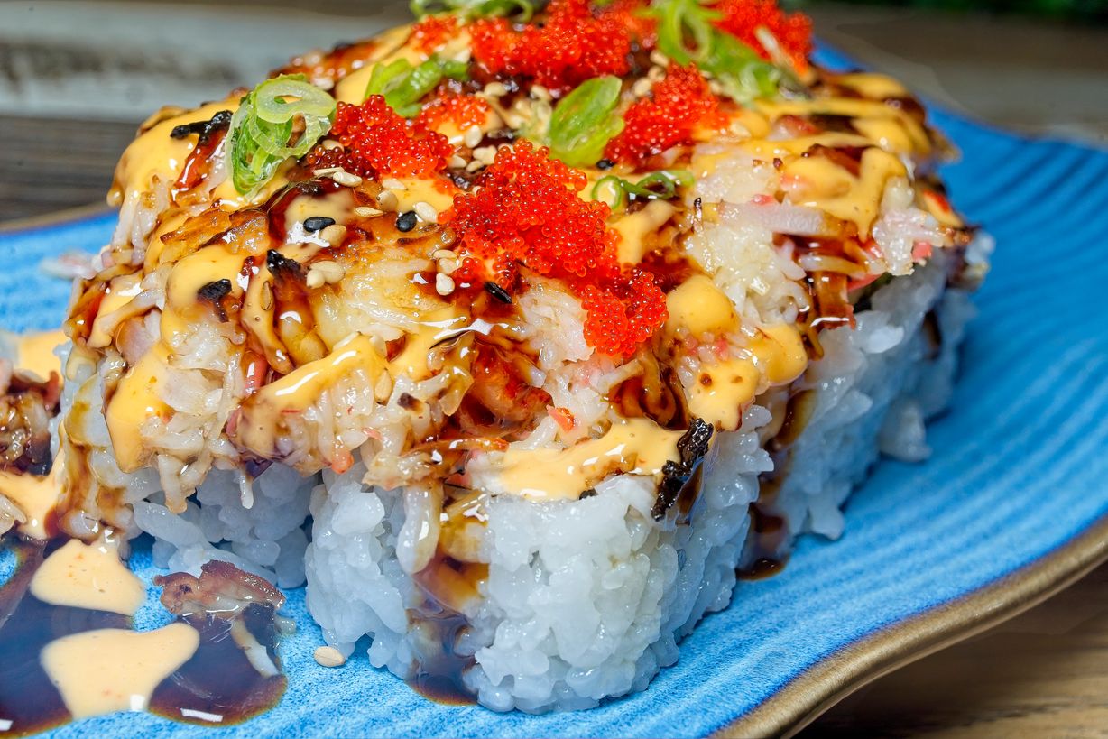 Dynamite Roll at Hibachi & Pho (Atl Sushi Pho) in Mulberry , GA 30019 | YourMenu® Online Ordering