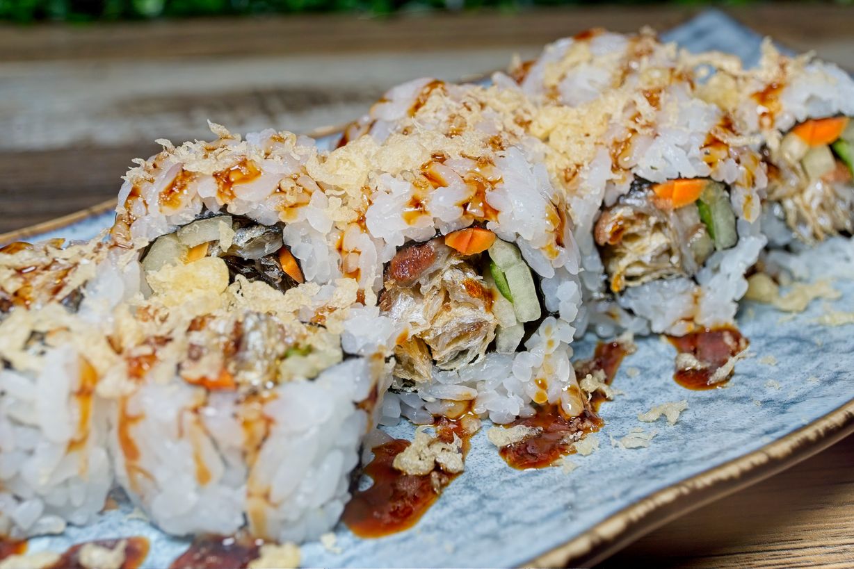 Salmon Skin Roll at Hibachi & Pho (Atl Sushi Pho) in Mulberry , GA 30019 | YourMenu® Online Ordering
