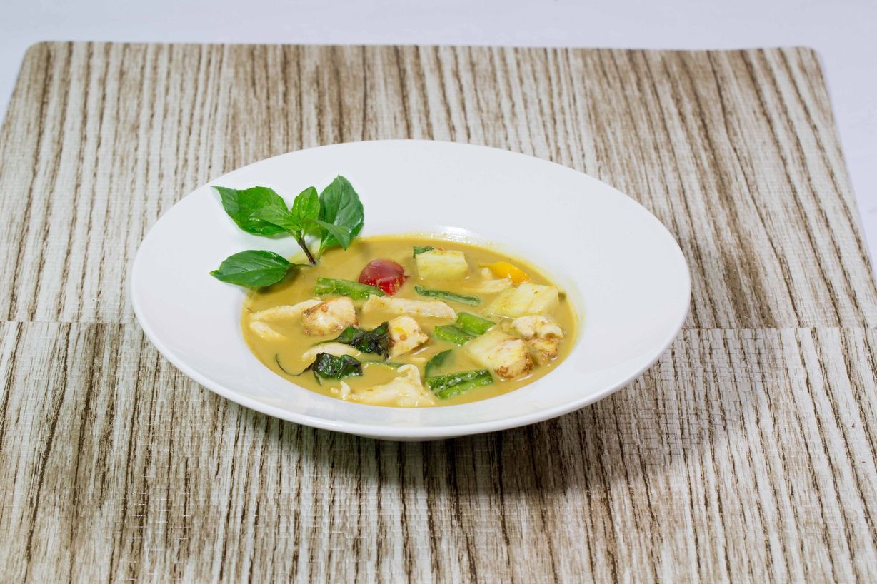 (C)Thai Green Curry at Hibachi & Pho (Atl Sushi Pho) in Mulberry , GA 30019 | YourMenu® Online Ordering