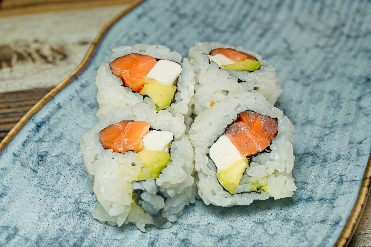 Philly Roll at Hibachi & Pho (Atl Sushi Pho) in Mulberry , GA 30019 | YourMenu® Online Ordering