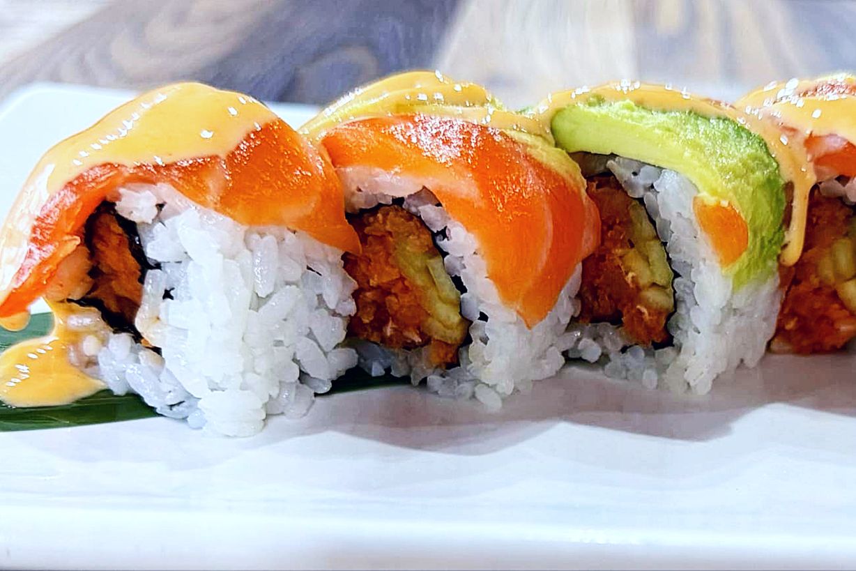 Pink Roll at Hibachi & Pho (Atl Sushi Pho) in Mulberry , GA 30019 | YourMenu® Online Ordering