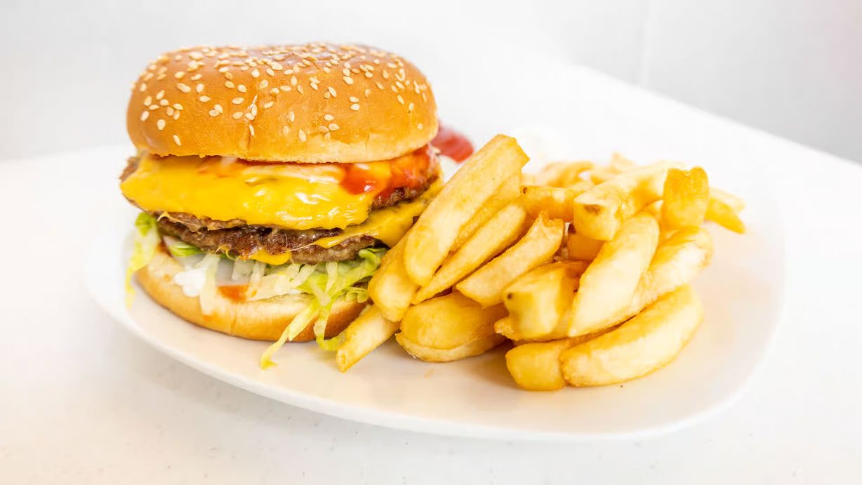 Cheese Burger at Bobby's Fish and Chicken in Cincinnati, OH 45211 | YourMenu® Online Ordering