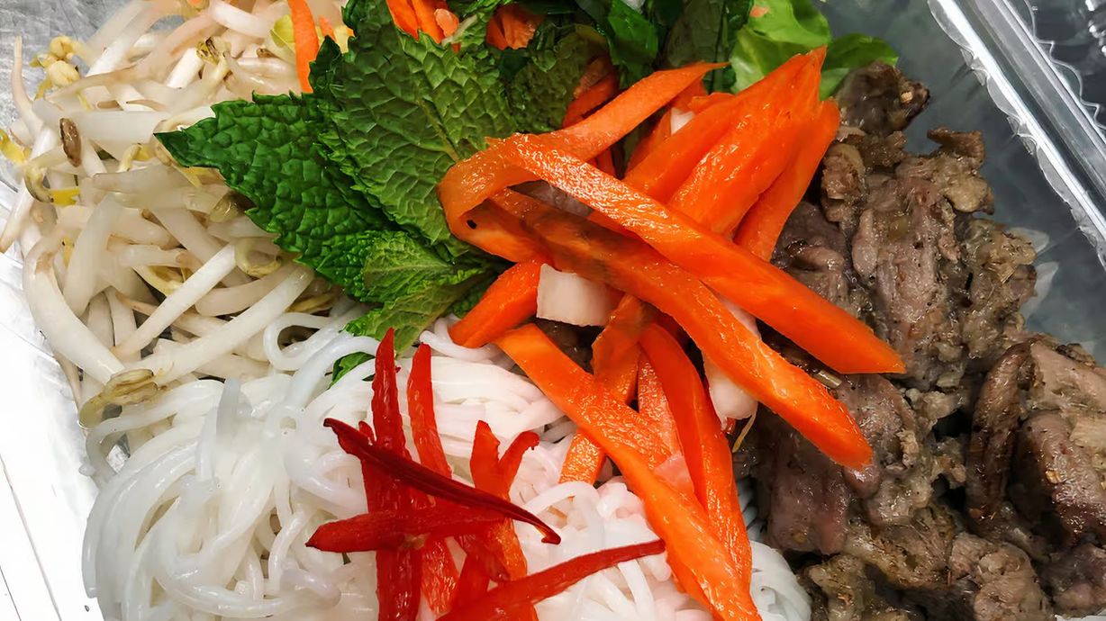 Bun Grilled Marinated Sliced Pork at What the Pho in Wilton Manors, FL 33305 | YourMenu® Online Ordering