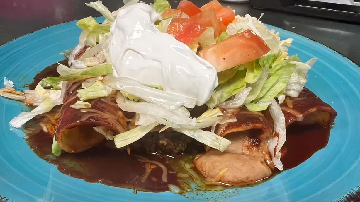 Enchiladas Supreme at Los Primos Restaurant in Hagerstown, MD 21742 | YourMenu® Online Ordering