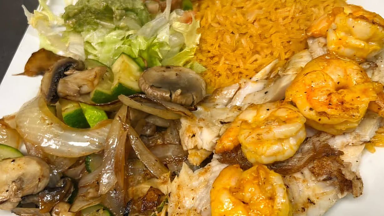 Tilapia with Shrimp at Los Primos Restaurant in Hagerstown, MD 21742 | YourMenu® Online Ordering