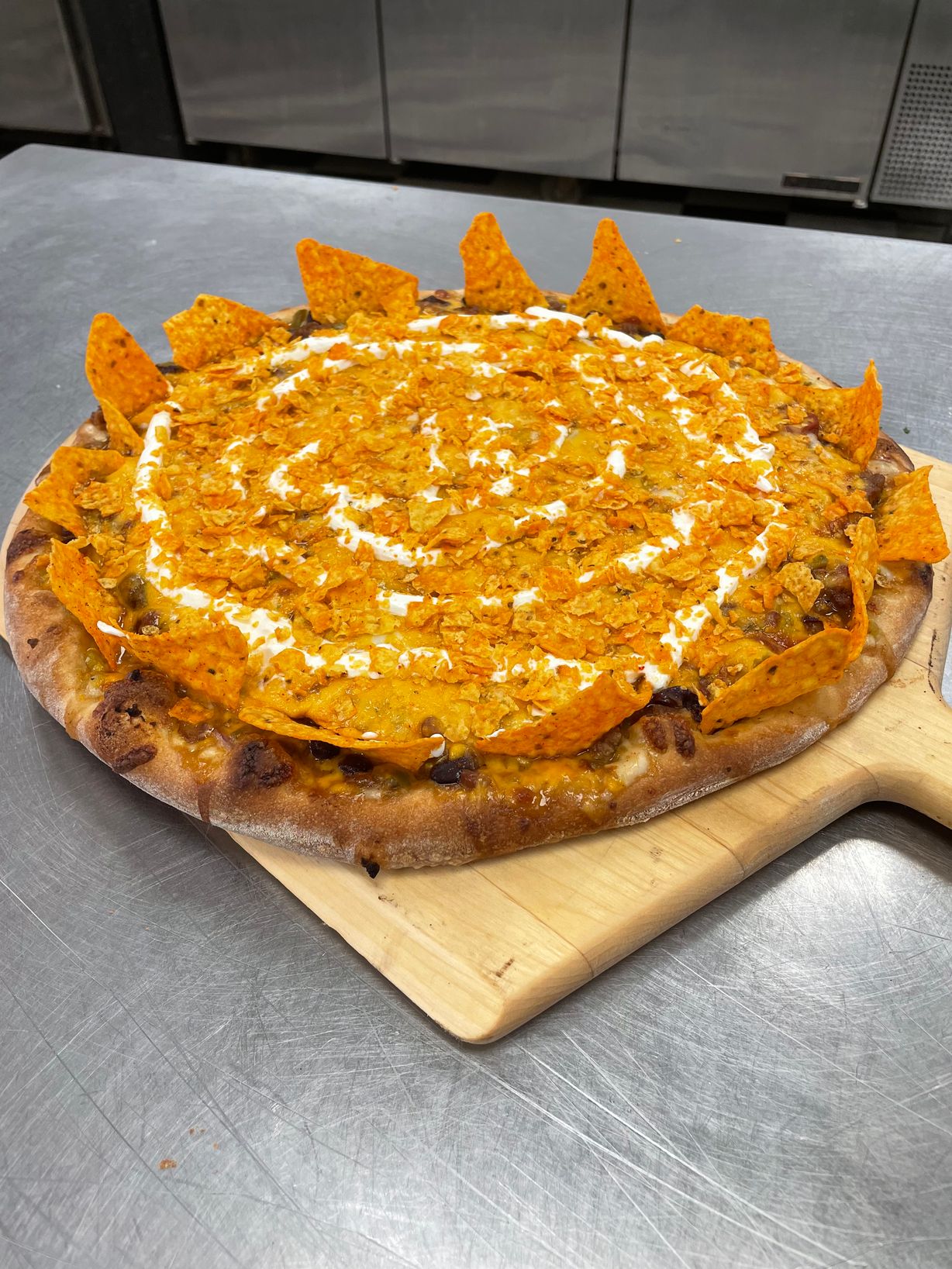 SUPER BOWL DORITOS PIZZA Medium at Jay's Incredible Pizza in Wilmington, NC 28412 | YourMenu® Online Ordering